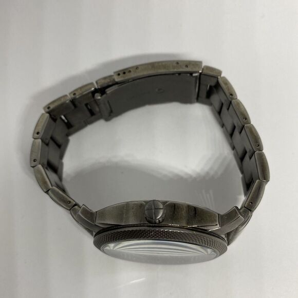 Fossil Machine FS4774 Men's Stainless Steel Analog Black Dial Quartz Watch LJ387 - Picture 8 of 12